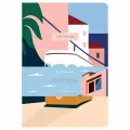 4 шт, Тетрадь 40л, А5, точка на сшивке Greenwich Line Journeys, твин-лак, тон. блок 80г/м2
