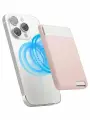Elago магнитный бумажник (картхолдер) для iPhone, MagSafe Silicone Sand Pink