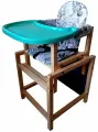 Стол и стульчик для кормления СТД 07 плюс бирюза (бирюза) Арт. СТД1727/02
