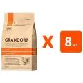 GRANDORF SINGLE GRAIN CAT ADULT STERILIZED TURKEY низкозерновой для взрослых кастрированных котов и стерилизованных кошек с индейкой (0,4 кг х 8 шт)