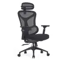 Офисное эргономичное поворотное кресло SPARX FX-20 Limber Black / Black