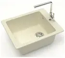 Гранитная мойка Zett Lab Модель 8 T008Q002 Бежевый матовый