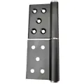 Петля без врезки Vantage B1-BL L 126,3*90.5*3.0, черный, левая, 2 шт.
