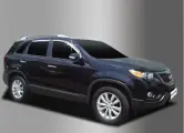 Kia Sorento 2 - Дефлекторы окон 4 штуки