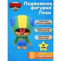 Мини-фигурка P.M.I. Brawl Stars Леон, коллекционная, пластик, высота 11 см, 1 штука