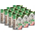 Корм влажный Sirius Premium Adult для взрослых кошек с чувствительным пищеварением с индейкой и черникой пауч кусочки в соусе, 85 г х 12 шт