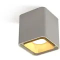 Комплект накладного светильника Ambrella light Techno Spot XS7842004 SGR/SGD серый песок/золото песок (C7842, N7704)