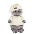 Мягкая игрушка Basik&Co Кот Басик в пижаме, 25 см, BUDIBASA