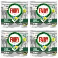 Fairy Капсулы для посудомоечной машины Platinum All in 1, Лимон, в уп 12шт, 4уп