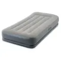 Кровать надувная INTEX Pillow Rest Mid-rise bed, 99х191х30 см, встроенный насос (64116)