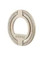 Guess кольцо-держатель для iPhone MagSafe Metal Ring stand Diamond Rhinestones Gold