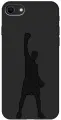 Силиконовый чехол на Apple iPhone SE (2022) / SE (2020) / 8 / 7 / Эпл Айфон СЕ 2022 / СЕ 2020 / 8 / 7 с рисунком Boxing Soft Touch черный