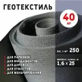 Геотекстиль 200 микрон (40 м2) 250 г/м2