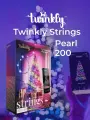 Умная гирлянда Twinkly Candies Pearls RGB, в форме жемчужин, 200 диодов, зеленый провод, BT+WiFi, IP20