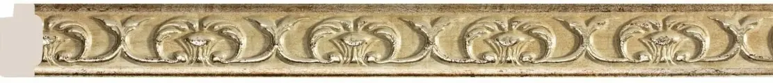 Интерьерный багет, молдинг декоративный Cosca 18х10х2400мм, бронза. Набор 4шт.
