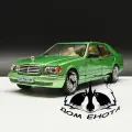Машинка Mercedes S W140. Металлическая модель автомобиля Мерседес 140 21см. зеленый. Инерционная игрушка машина 1:24