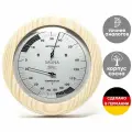 Термометр-гигрометр для бани и сауны Fischer (корпус дерево)