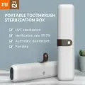 Стерилизатор зубных щеток Xiaomi Mijia, портативный, кожаный, магнитный, с УФ-дезинфекцией