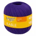 Пряжа Семёновская пряжа Kable, тон 30071, Фиолетовый, 100% хлопок, 5 шт по 100 г, 430 м