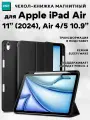 Чехол книжка ESR Rebound Pencil Case для Apple iPad Air 11 (2024) / Air 5 / Air 4 10.9 - Black, черный