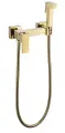 Гигиенический душ со смесителем для биде и унитаза Grocenberg GB101N, латунь, золото