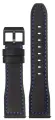 Ремешок Stailer, размер 20, черный