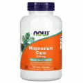 NOW Foods, Magnesium Caps, 400 mg, магний в капсулах, 400 мг, 180 растительных капсул