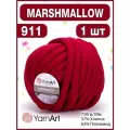 Трубчатая пряжа для вязания руками Marshmallow 911 - 1 шт