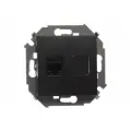 Simon 15 Графит Розетка компьютерная RJ45 кат.5е (АМР)