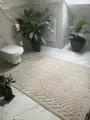 Коврик Natali's Carpets, Турция, для ванной комнаты, хлопок/полиэстер, бежевый, 80x120см