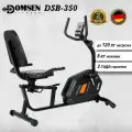 Горизонтальный велотренажер для дома Domsen Fitness DSB-350, черный