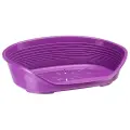 Лежак пластиковый для собак FERPLAST SIESTA DELUXE 8, 82 х 59,5 х 25 см (светло-сиреневый)
