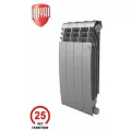 Радиатор биметаллический Royal Thermo BiLiner 500 Silver Satin - 4 секц.