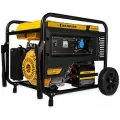 Генератор Champion GG5000EW (5/5,5кВт OHV 15лс 25л 81кг эл. старт колеса)