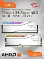 Оперативная память DDR5 G.Skill Trident Z5 Royal Neo 32 ГБ (AMD Expo) 6000 28-36-36-96 2x16 ГБ F5-6000J2836G16GX2-TR5NS