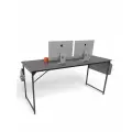 Стол офисный INCUBE D002.160 GRP Графит(Grp Graphite) Размеры: Высота 750мм Глубина 600мм Ширина 1600мм