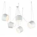 EVOLUCE SLE120653-05 Светильник подвесной Белый/Белый E27 5*40W TRIESTE
