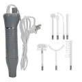 Набор из 7 высокочастотных электротерапевтических приборов с озоновым стержнем, вилка США 110 В для ухода за кожей и терапии