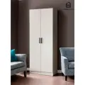 Шкаф для одежды распашной HomeGrad Lars 80 см без зеркала, белый
