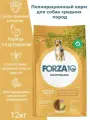 Сухой корм для собак Forza10 Medium Maintenance средних пород курица c картофель-12кг