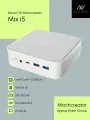 Мини-ПК Mix i5 16ГБ, Intel Core i512450H, Intel UHD Graphics, без ОС, серый
