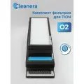 Комплект Фильтров для климатической установки TION O2 / О2 / 02 ( F7, E11, AK). Антибактериальный фильтр E11