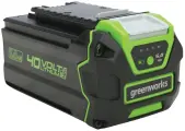 Аккумулятор Greenworks G40B5 2927207/G40B8 2951607, Li-Ion, 40 В, 5 А·ч, 1 шт.