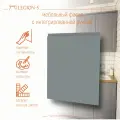 Фасад мебельный с интегрированной ручкой 720х600 tgray ( правая петля)