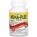 Пастилки Natures Plus Hema-Plex жевательные (вкус ягодное ассорти), 150 г, 60 шт.