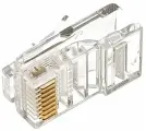 Универсальный коннектор NIKOMAX RJ45/8P8C 100шт NMC-RJ88RZ50UD1-100