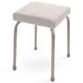 Табурет Nika Haushalt HT6-Б с квадратным сиденьем, светло-серый (НТ6-Б/СР)