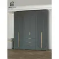 Шкаф для одежды HomeGrad Fiesta, 200х220 см, графит