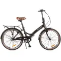 Складной велосипед Shulz Krabi V-brake коричневый