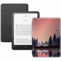Электронная книга Amazon Kindle PaperWhite 12 2024 16Gb Black, версия без рекламы с обложкой ReaderONE PW 2024 Blue